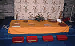 Picture, Low table Set for a Meal